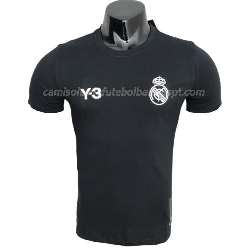 camisa real madrid y-3 preto 2022