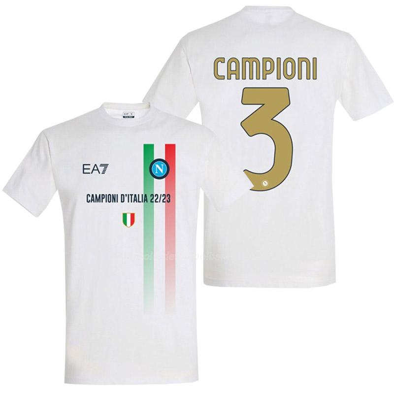 camiseta napoli campioni branco 2022-23