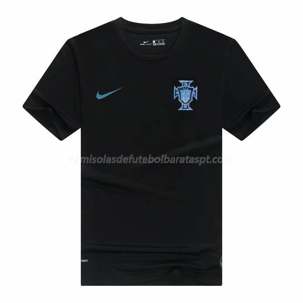 camiseta portugal preto 2020-21