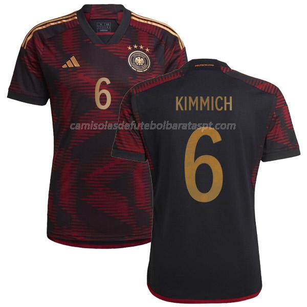 camisola alemanha kimmich copa do mundo equipamento suplente 2022