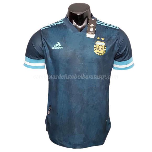 camisola argentina edição player equipamento suplente 2020-21
