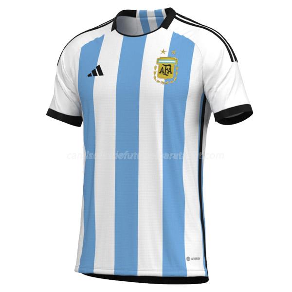 camisola argentina equipamento principal 2022