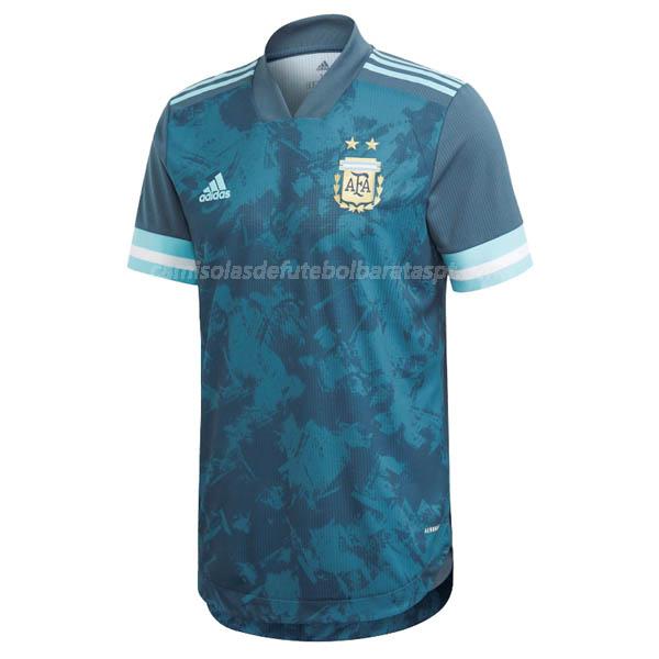 camisola argentina equipamento suplente 2020-2021