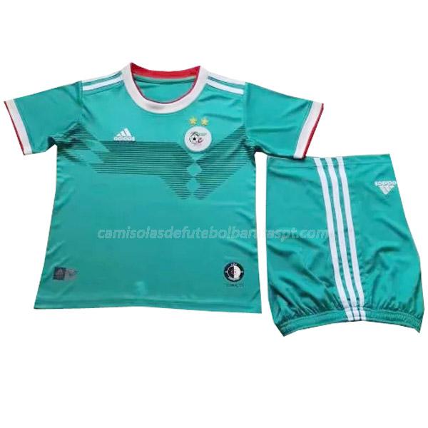 camisola argélia crianças equipamento suplente 2019