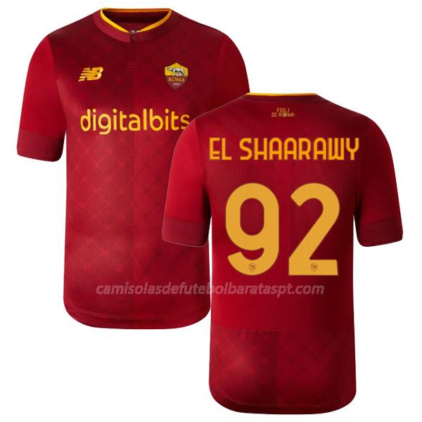 camisola as roma el shaarawy equipamento principal 2022-23