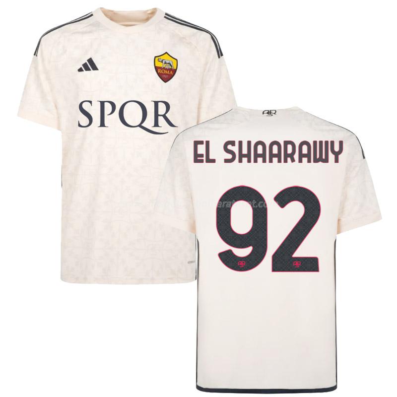 camisola as roma el shaarawy equipamento suplente 2023-24