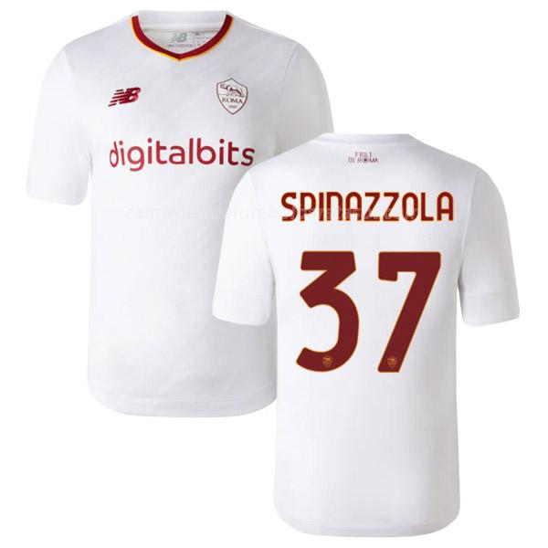 camisola as roma spinazzola equipamento suplente 2022-23