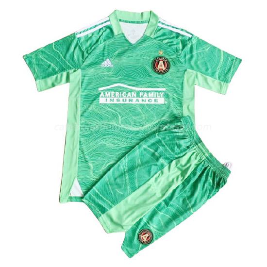 camisola atlanta united crianças guarda-redes verde 2021-22
