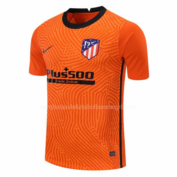 camisola atlético de madrid guarda-redes laranja 2020-21