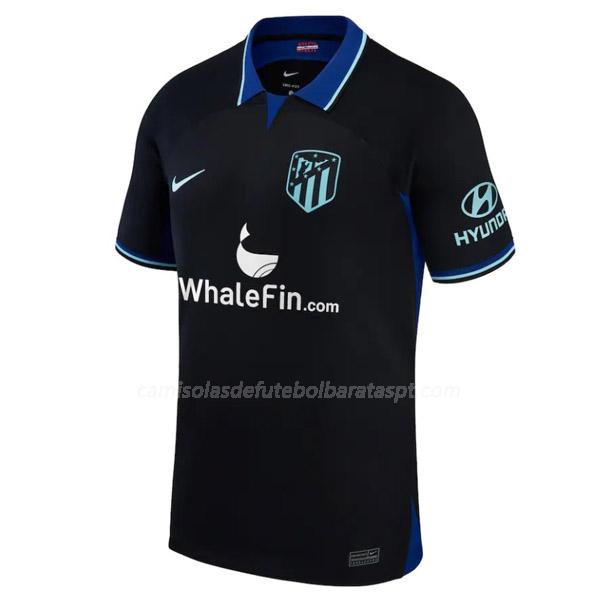 camisola atlético de madrid whalefin equipamento suplente 2022-23
