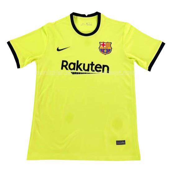 camisola barcelona amarelo 2020-21