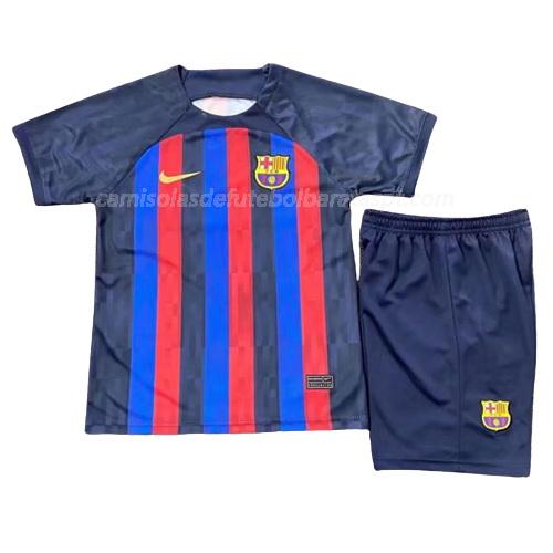 camisola barcelona crianças equipamento principal 2022-23