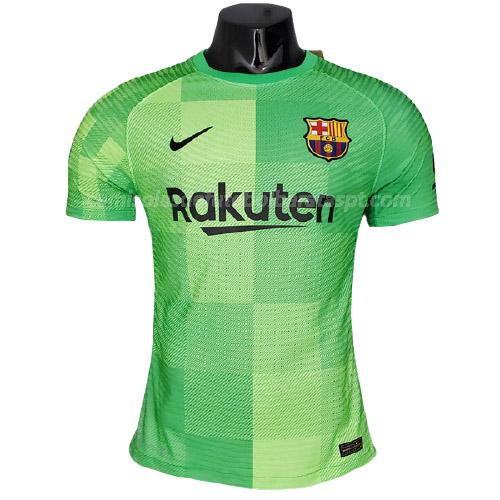 camisola barcelona edição player guarda-redes verde 2021-22