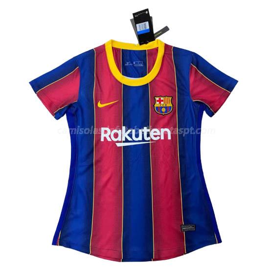 camisola barcelona mulher equipamento principal 2020-21