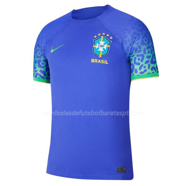 camisola brasil copa do mundo equipamento suplente 2022
