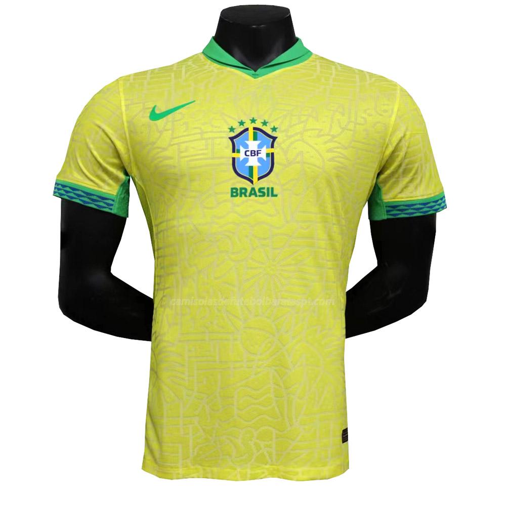 camisola brasil edição player equipamento principal 2024