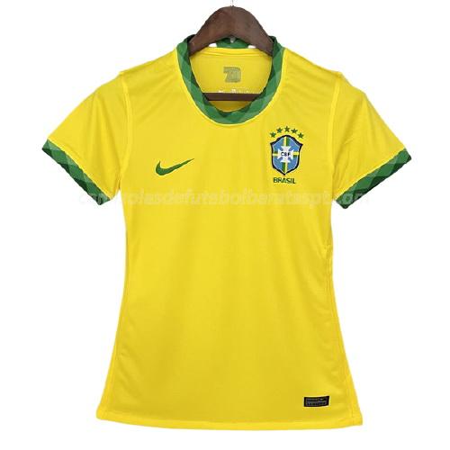 camisola brasil mulher equipamento principal 2020-21