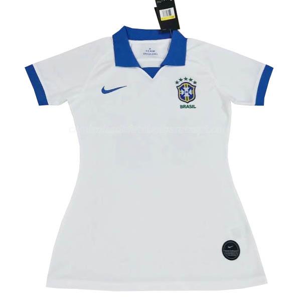camisola brasil mulher equipamento suplente 2019-2020
