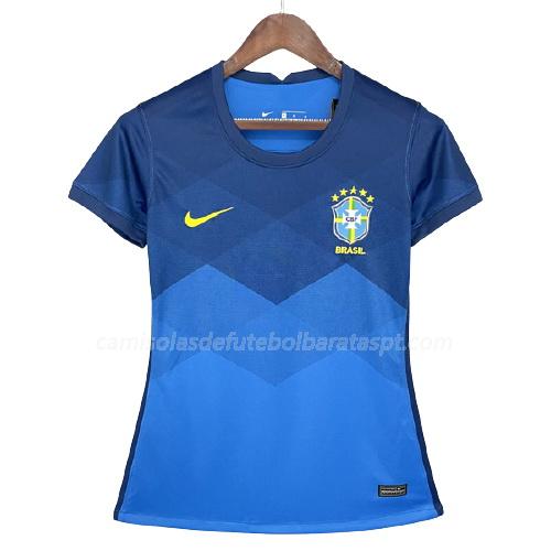 camisola brasil mulher equipamento suplente 2020-21