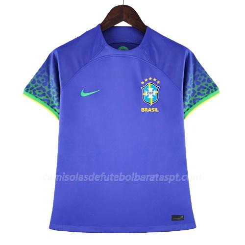 camisola brasil mulher equipamento suplente 2022