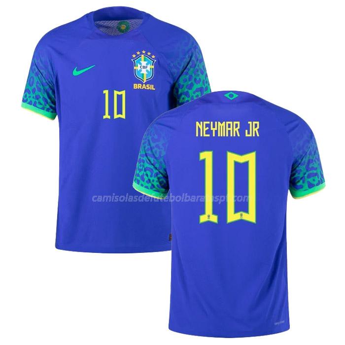 camisola brasil neymar jr. copa do mundo equipamento suplente 2022