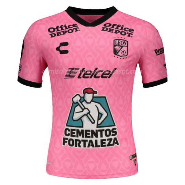 camisola club leon rosa 2021-22