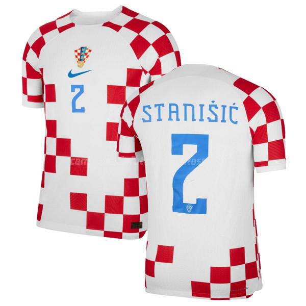 camisola croácia stanisic copa do mundo equipamento principal 2022