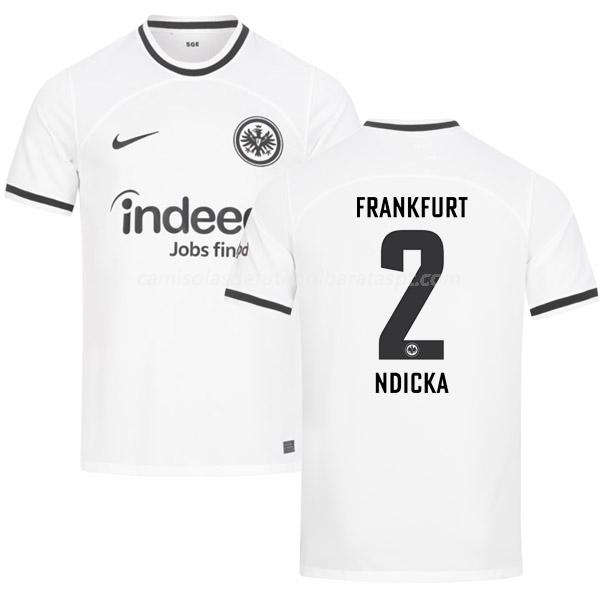 camisola eintracht frankfurt ndicka equipamento principal 2022-23