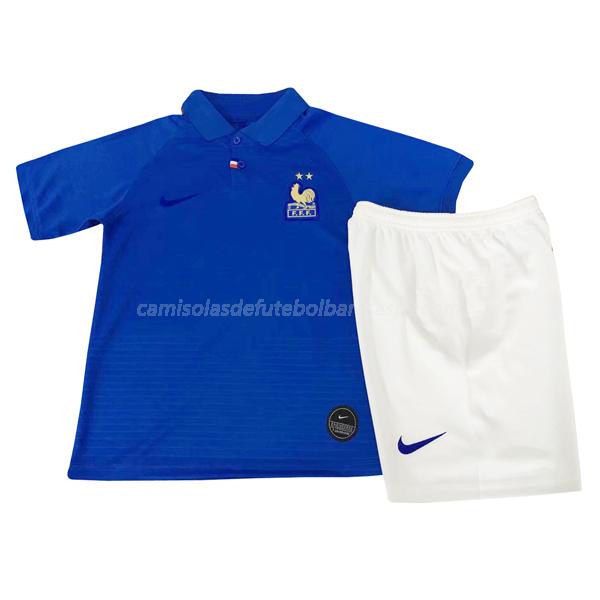 camisola frança crianças azul 1919-2019