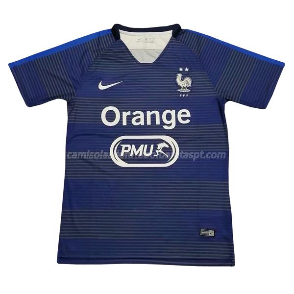 camisola frança pre-match azul escuro 2019-2020