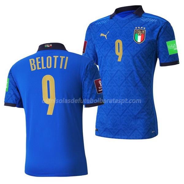 camisola itália belotti equipamento principal 2021-22