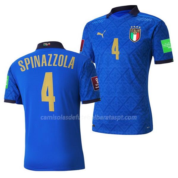 camisola itália spinazzola equipamento principal 2021-22