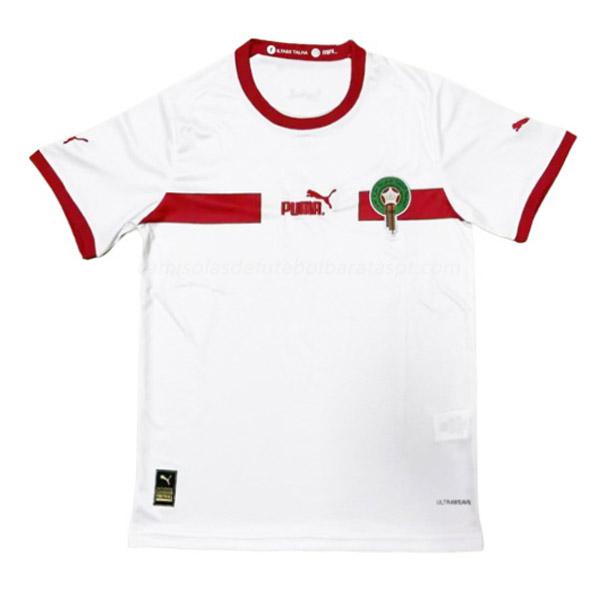 camisola marrocos branco 2022-23