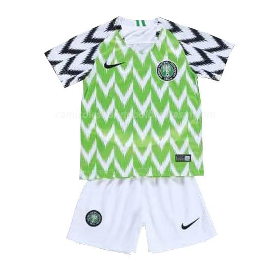camisola nigéria crianças equipamento principal 2018-2019