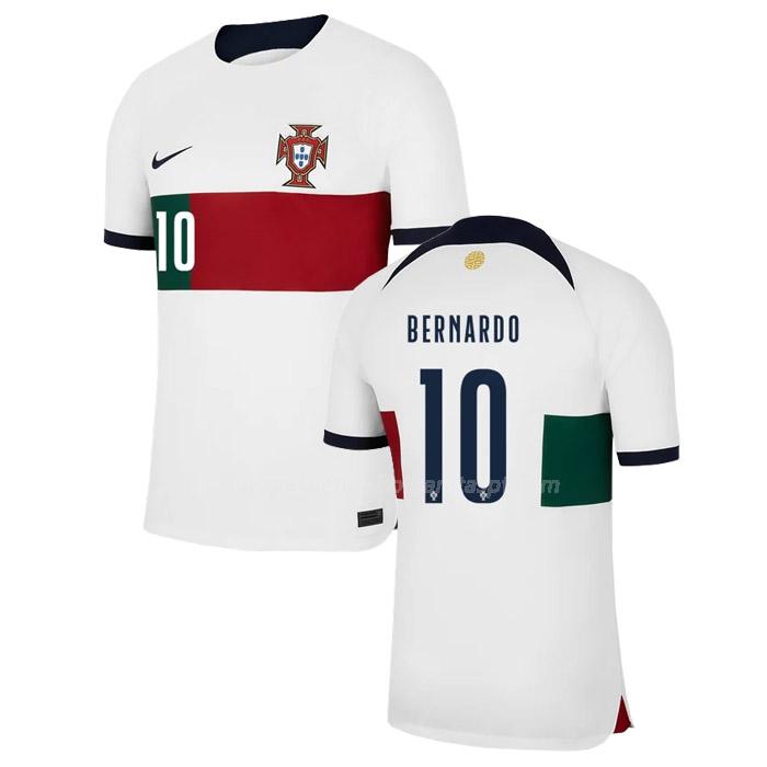camisola portugal bernardo copa do mundo equipamento suplente 2022