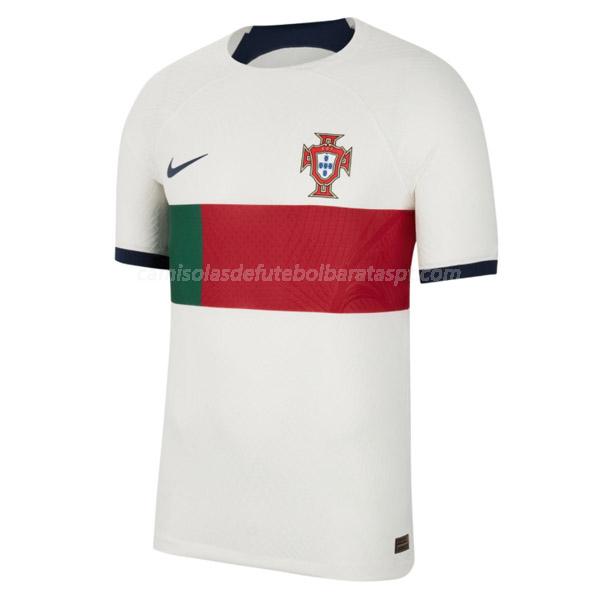 camisola portugal copa do mundo equipamento suplente 2022