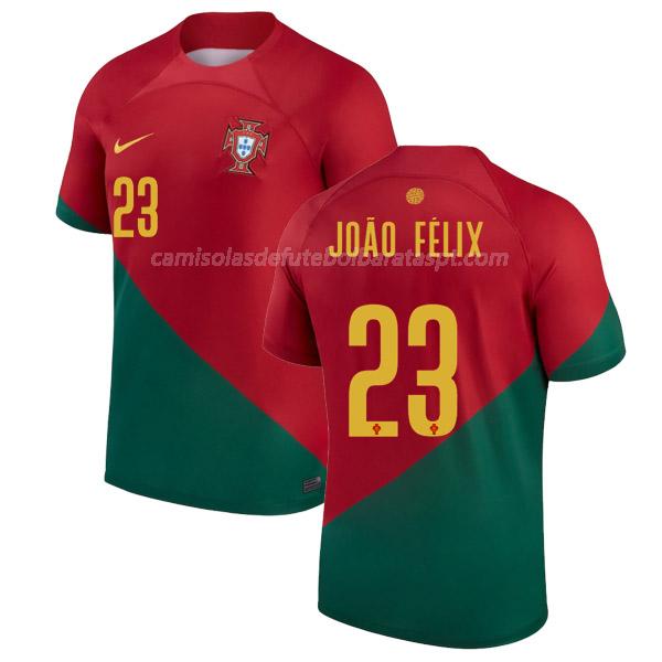 camisola portugal joao felix copa do mundo equipamento principal 2022