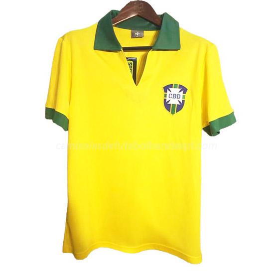camisola retrô brasil equipamento principal 1958