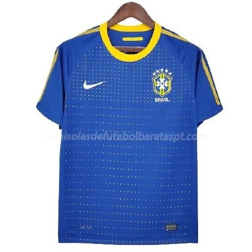 camisola retrô brasil equipamento suplente 2010