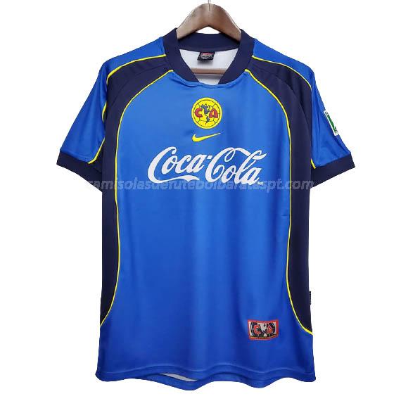 camisola retrô club america equipamento suplente 2001-2002