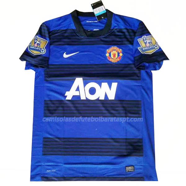 camisola retrô manchester united equipamento suplente 2011-2012