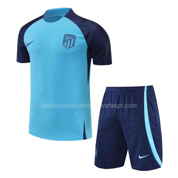 camisola training atlético de madrid traje azul 2022-23
