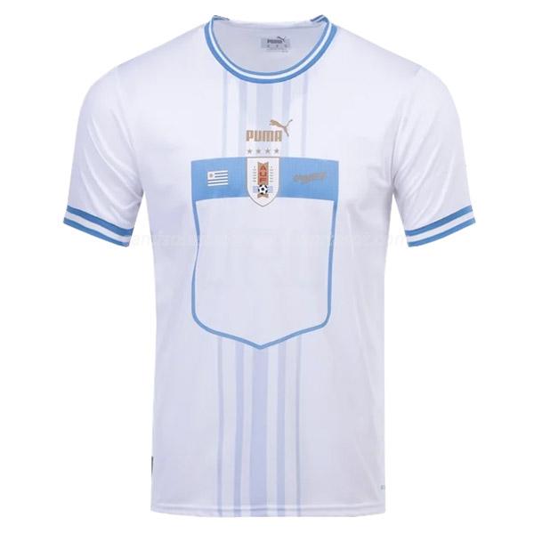 camisola uruguai copa do mundo equipamento suplente 2022