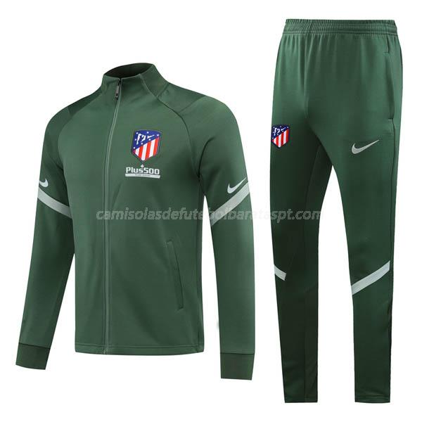 casaco atlético de madrid verde 2020-21