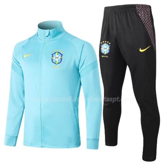 casaco brasil azul claro 2020-21