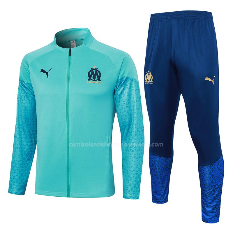 casaco olympique de marsella 231111a1 azul 2023-24
