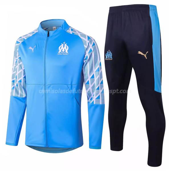 casaco olympique de marsella azul 2020-21