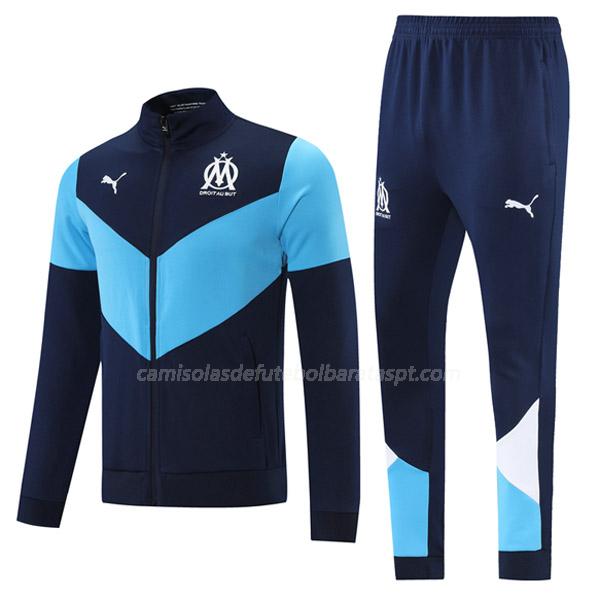 casaco olympique de marsella azul navy 2021-22