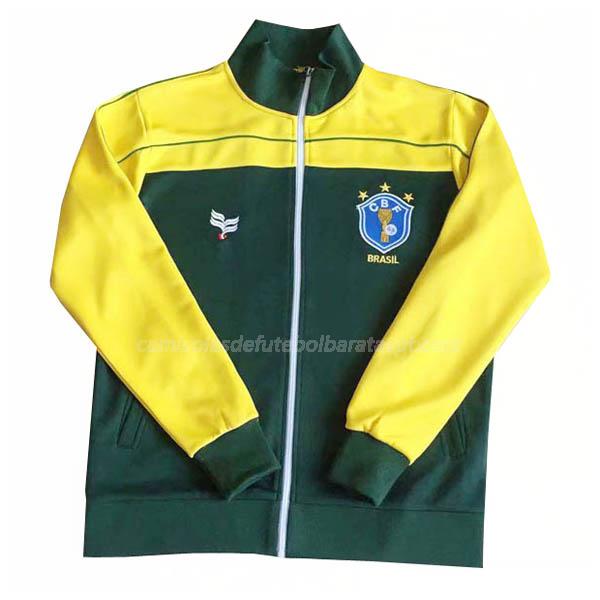 casaco retrô brasil verde 1982