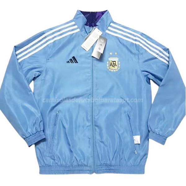 casaco windrunner argentina 22125a1 azul 2023
